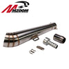 Modified motorcycle exhaust